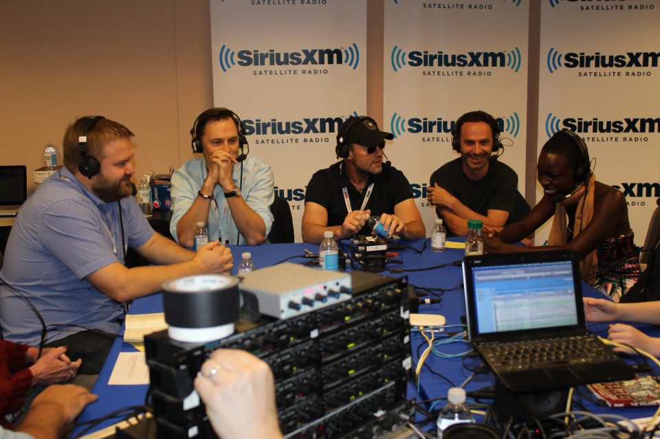 the walking dead at comic con radio